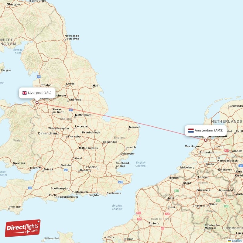 Direct Flights From Liverpool To Amsterdam LPL To AMS Non Stop