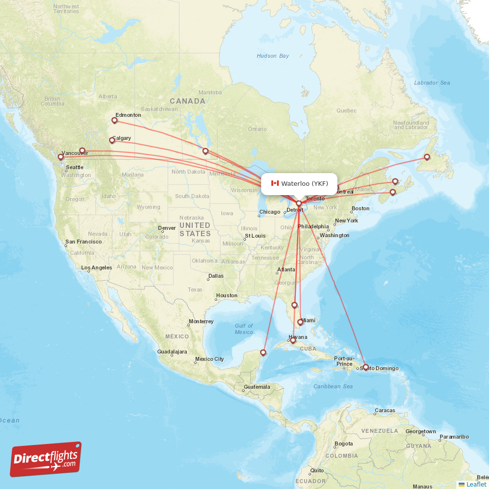 YKF route map