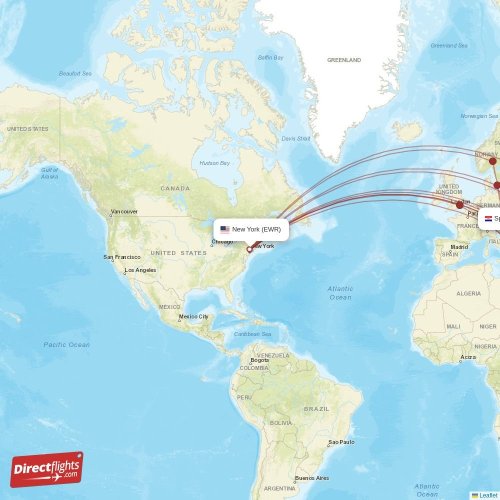 Direct flights from New York to Split, EWR to SPU non-stop ...