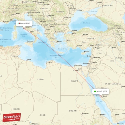 Direct Flights From Jeddah To Rome Jed To Fco Non Stop 6479