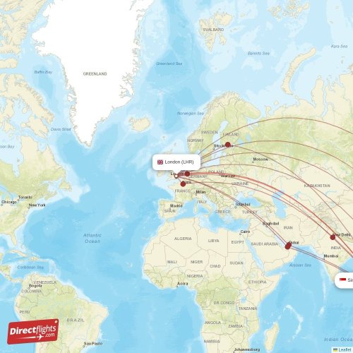 Direct Flights From London To Singapore LHR SIN Directflights