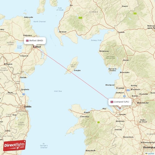 Direct flights from Liverpool to Belfast, LPL to BHD non-stop ...