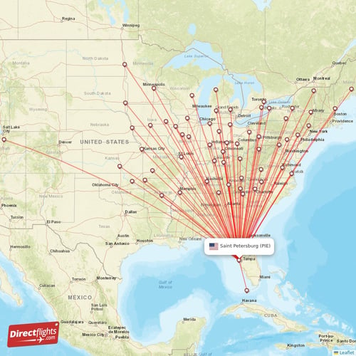 Direct flights to Pensacola PNS USA Directflights