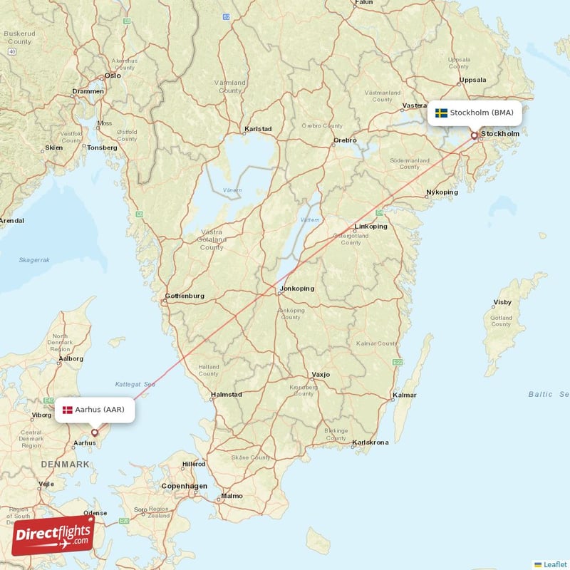 AAR - BMA route map