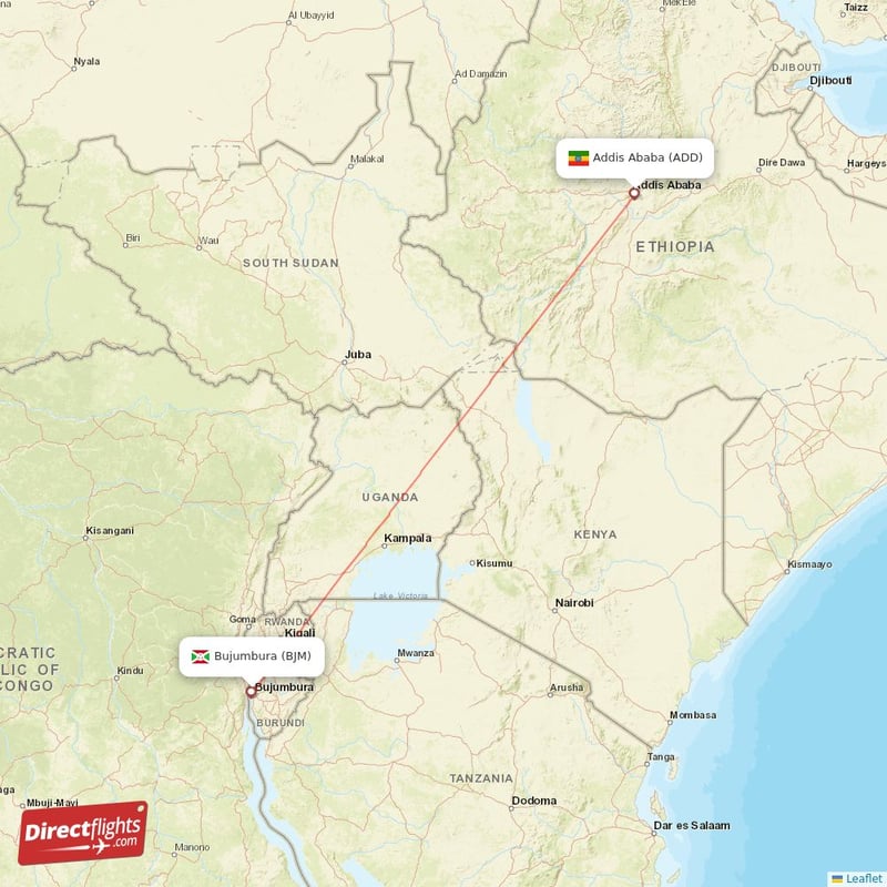 ADD - BJM route map