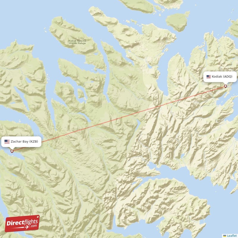 ADQ - KZB route map