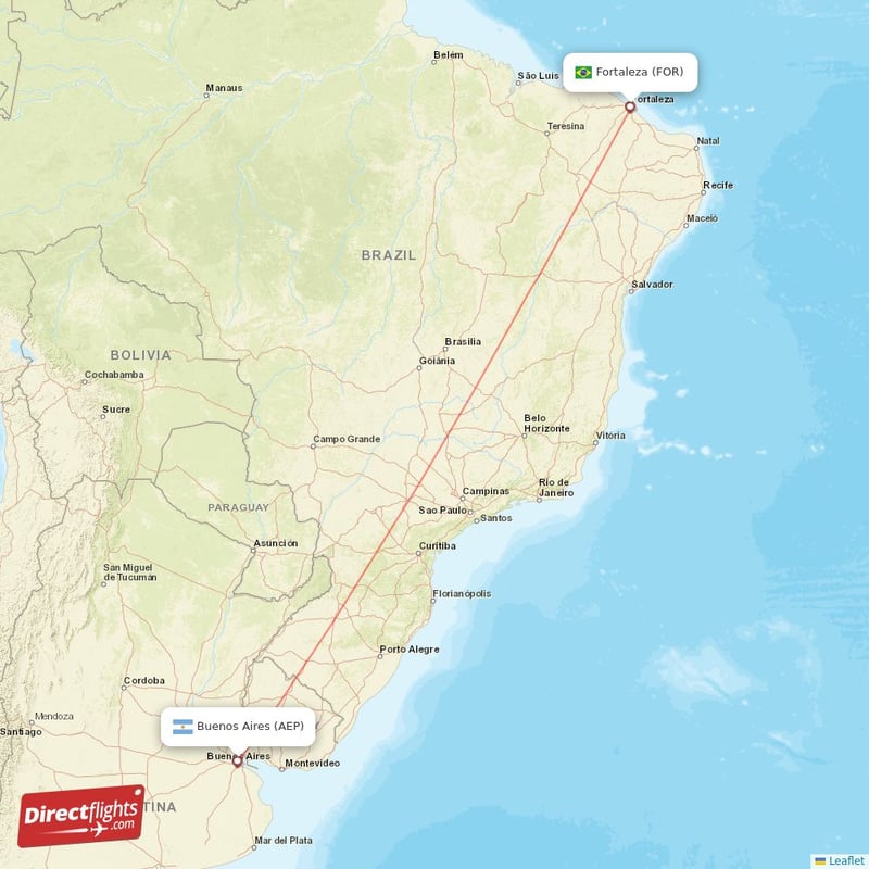 AEP - FOR route map