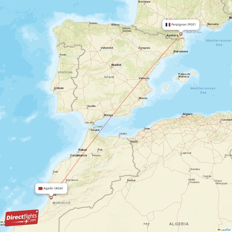 AGA - PGF route map