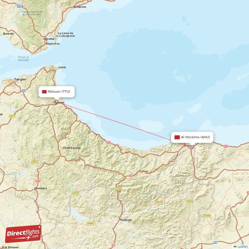 AHU - TTU route map