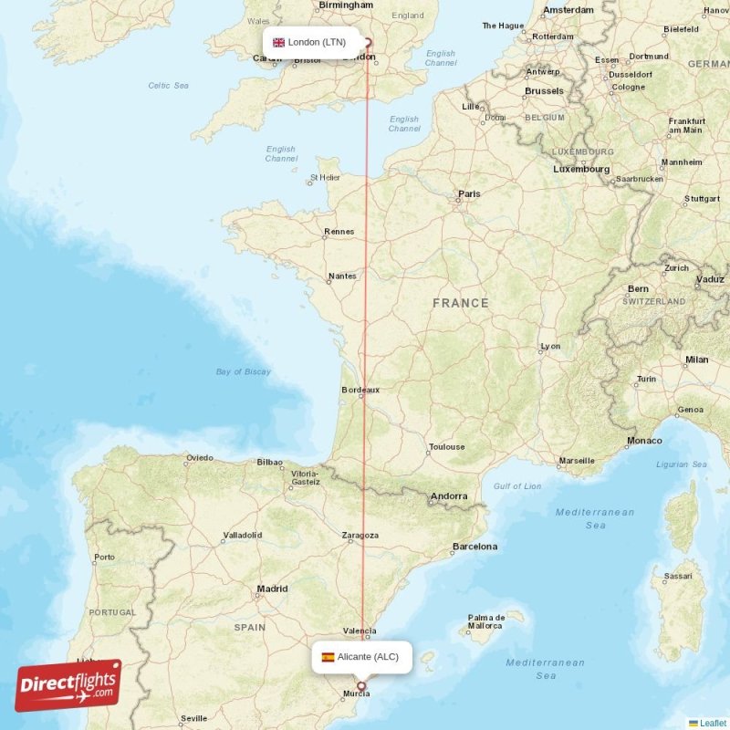 Which London Airports Fly To Alicante