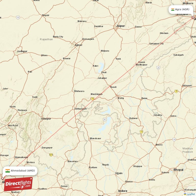AMD - AGR route map
