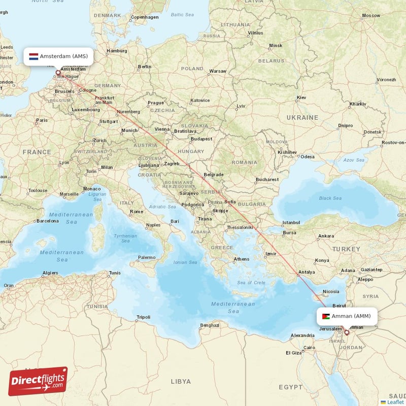 Non stop flights from usa to amman jordan online