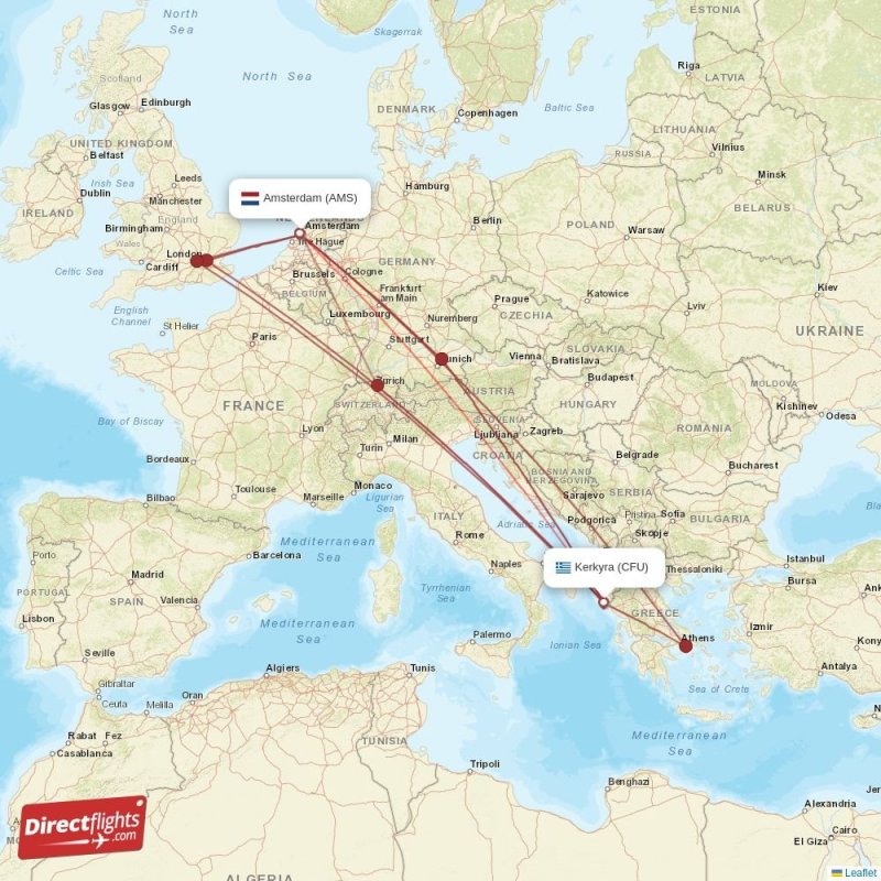 AMS - CFU route map