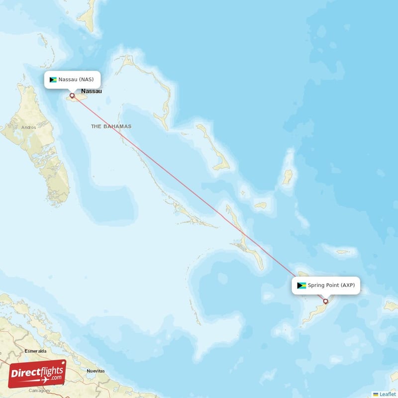 AXP - NAS route map