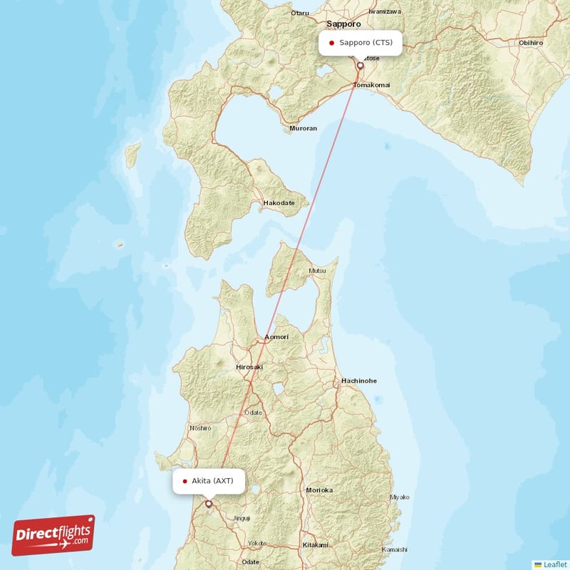 AXT - CTS route map