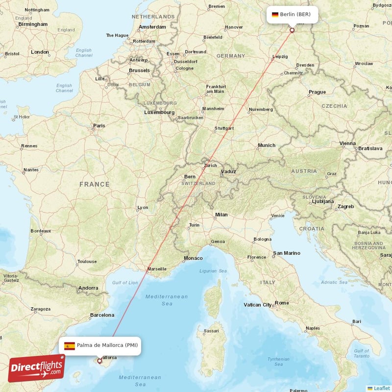 BER - PMI route map