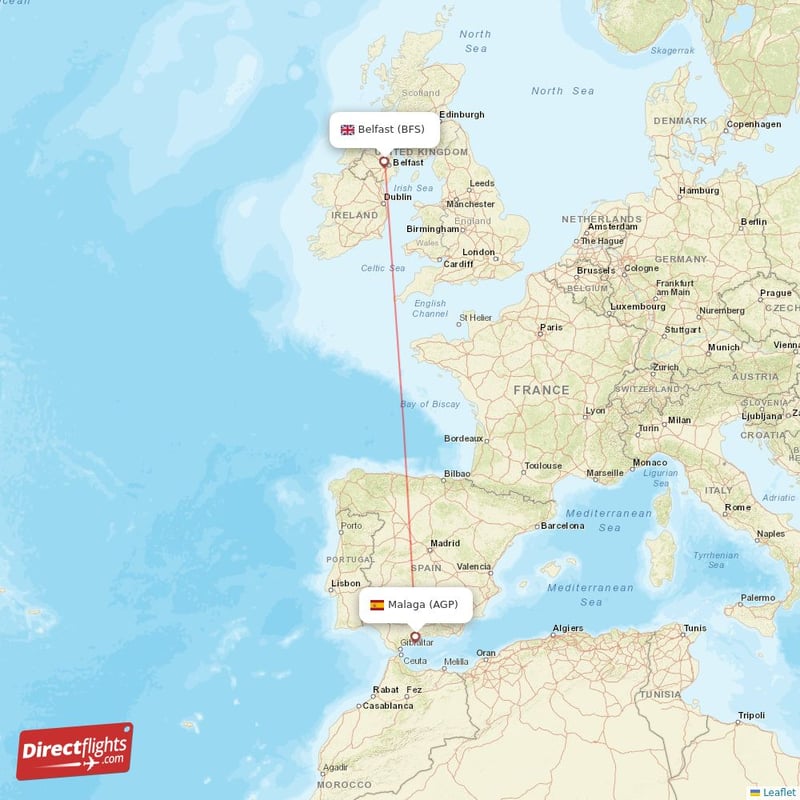 BFS - AGP route map