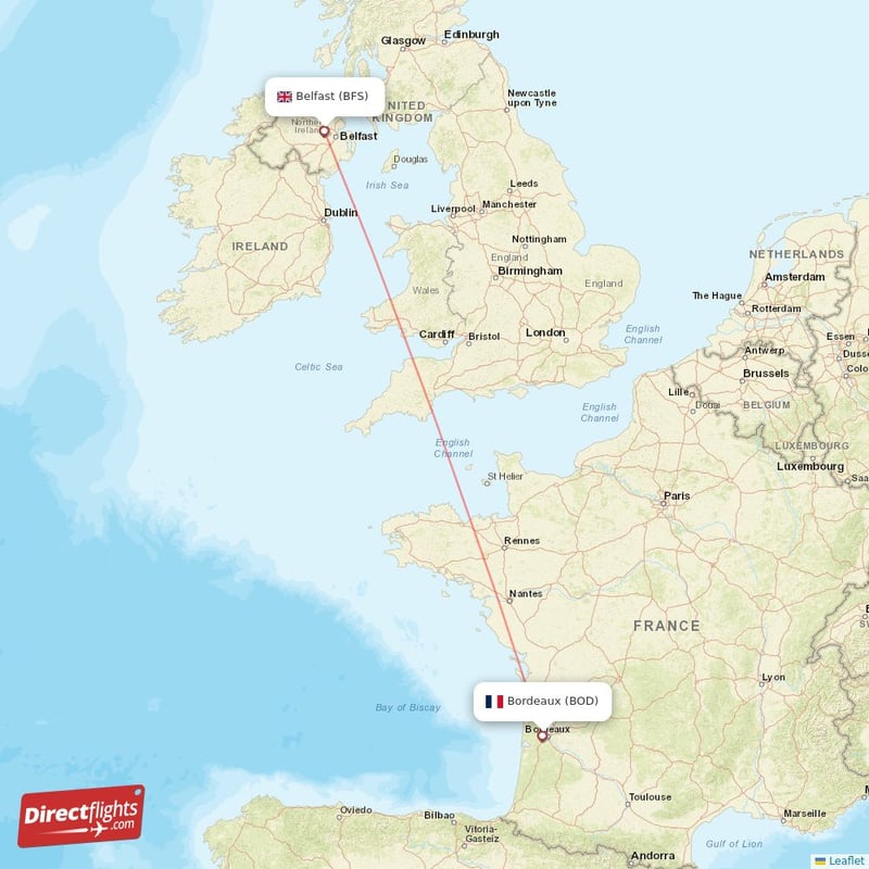BFS - BOD route map