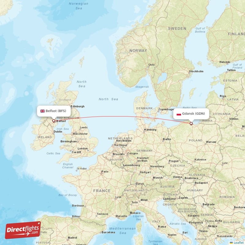 BFS - GDN route map