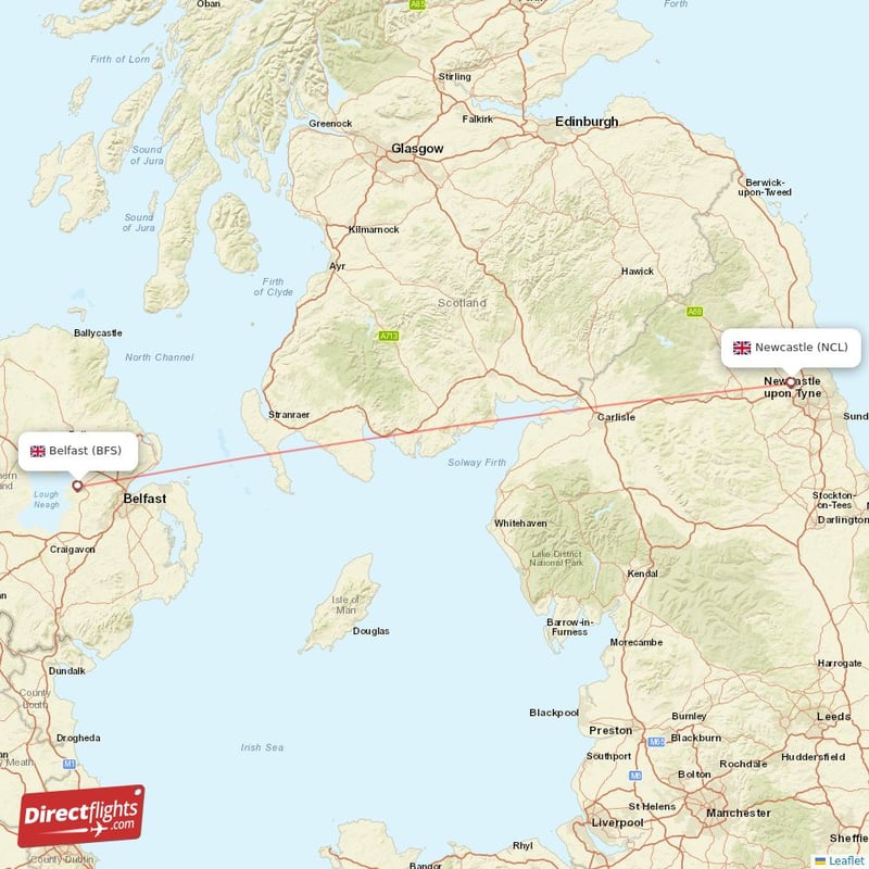BFS - NCL route map