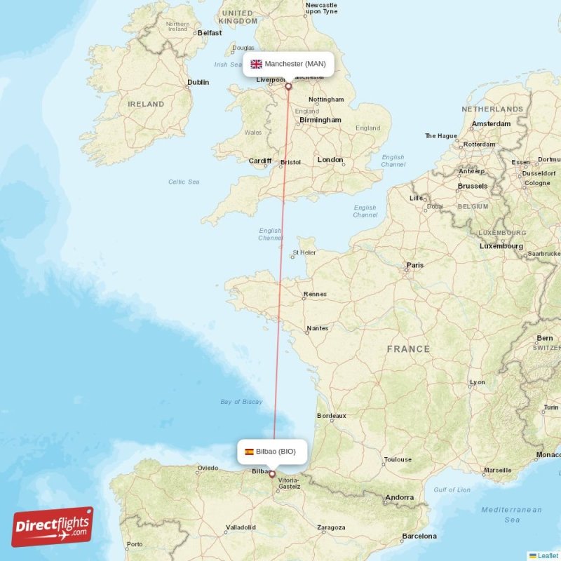 BIO - MAN route map