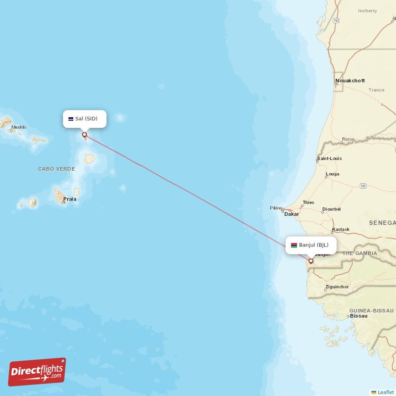 BJL - SID route map