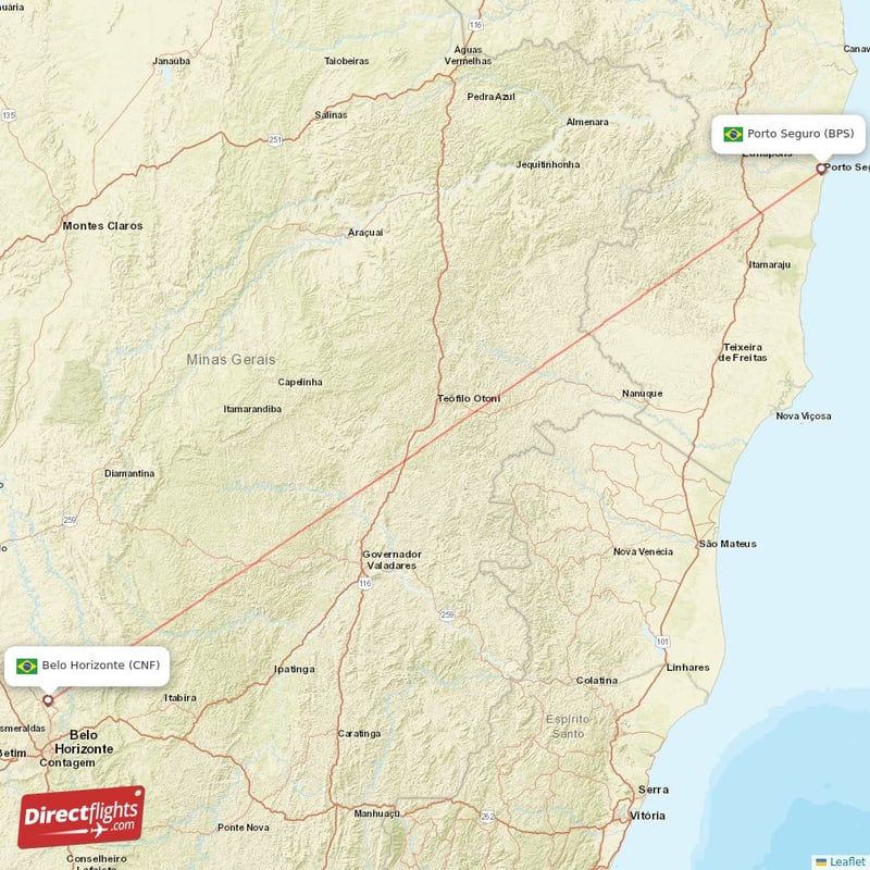 BPS - CNF route map