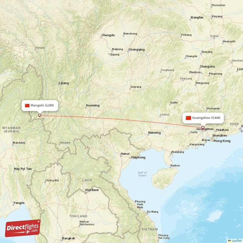 CAN - LUM route map