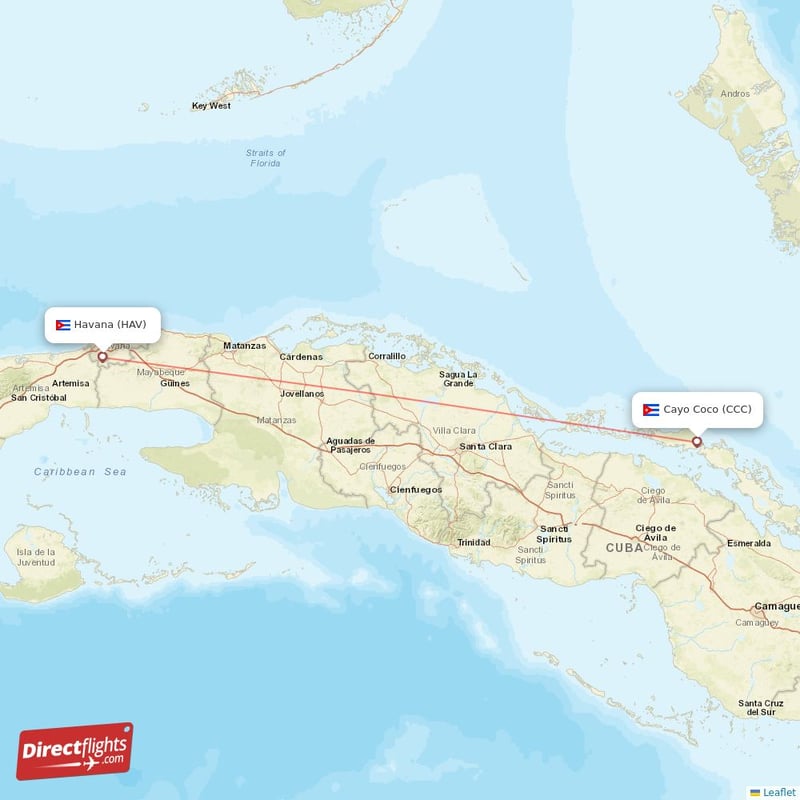 HAV - CCC route map