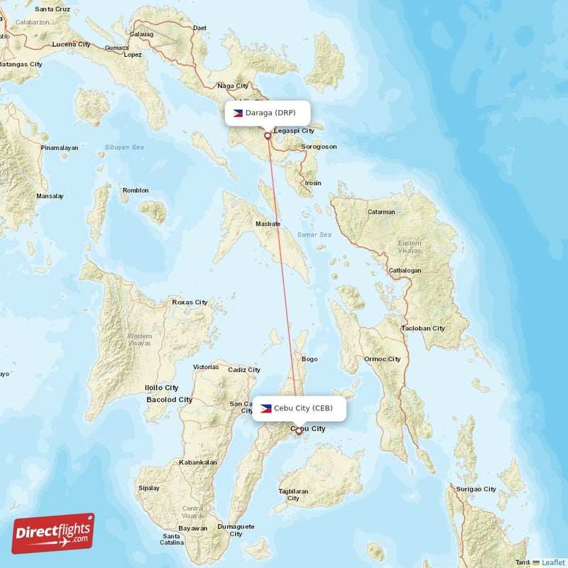 CEB - DRP route map