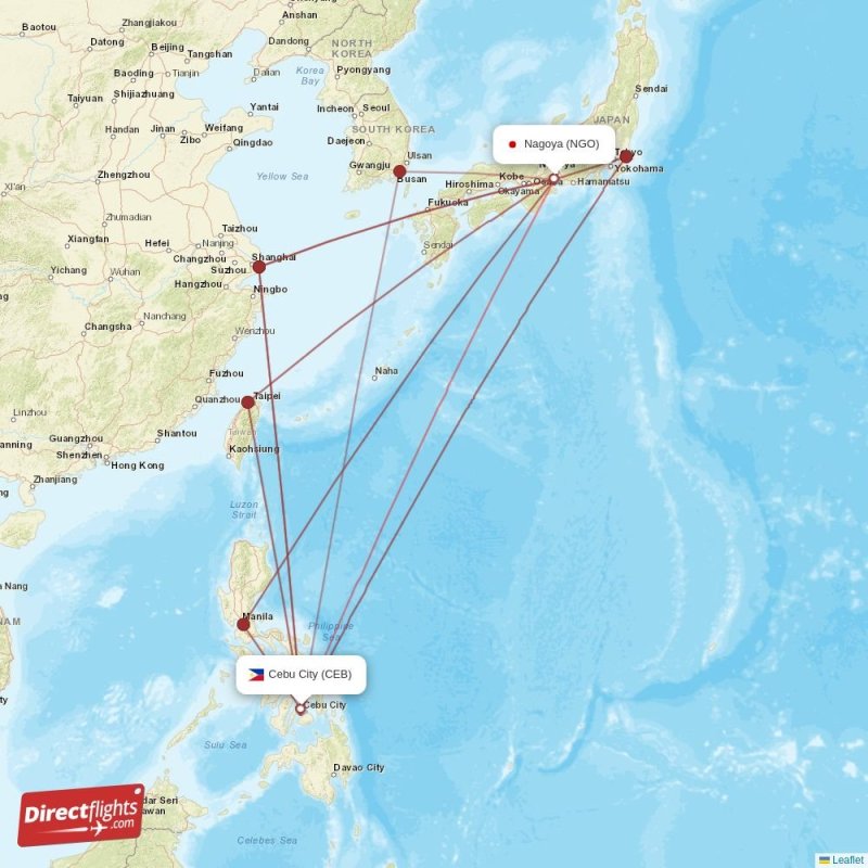 CEB - NGO route map