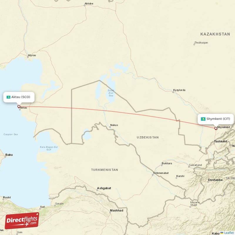 CIT - SCO route map