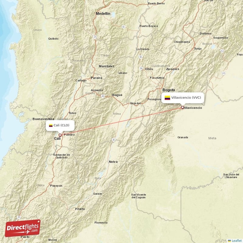 CLO - VVC route map