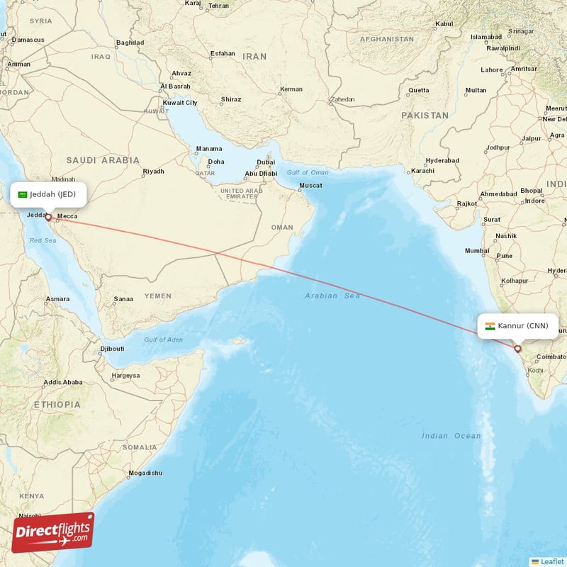CNN - JED route map