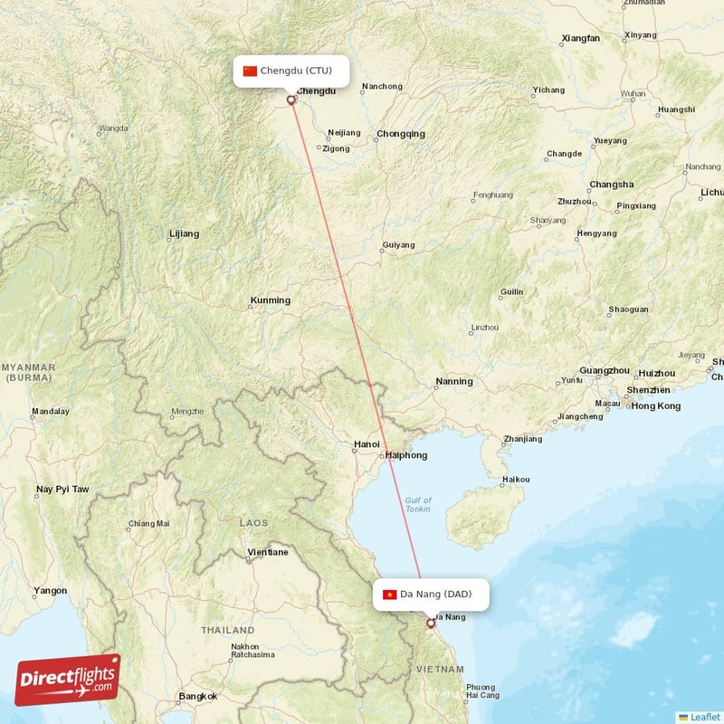 CTU - DAD route map