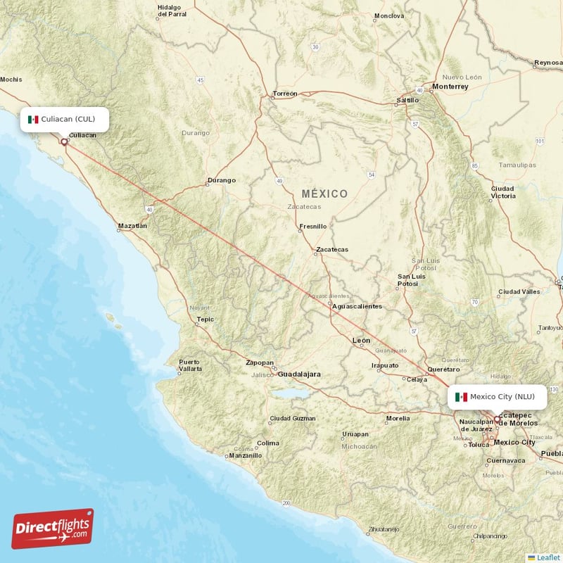 CUL - NLU route map