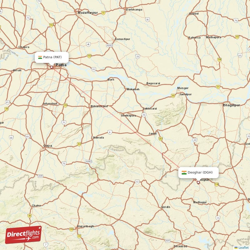 DGH - PAT route map