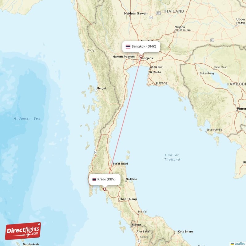 DMK - KBV route map