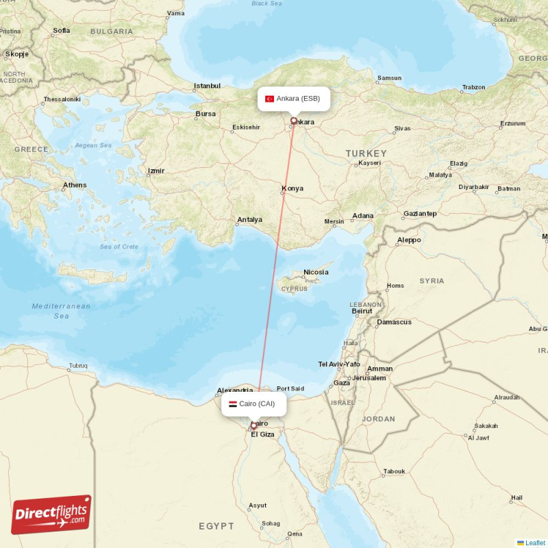 ESB - CAI route map