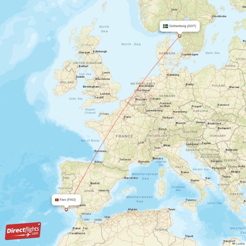 FAO - GOT route map