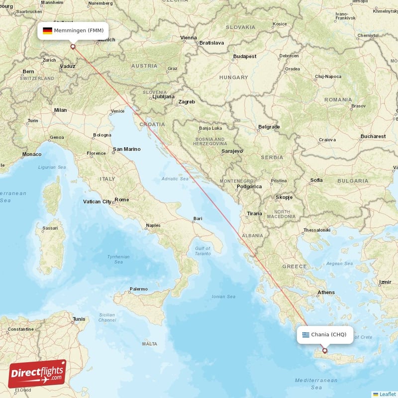 FMM - CHQ route map