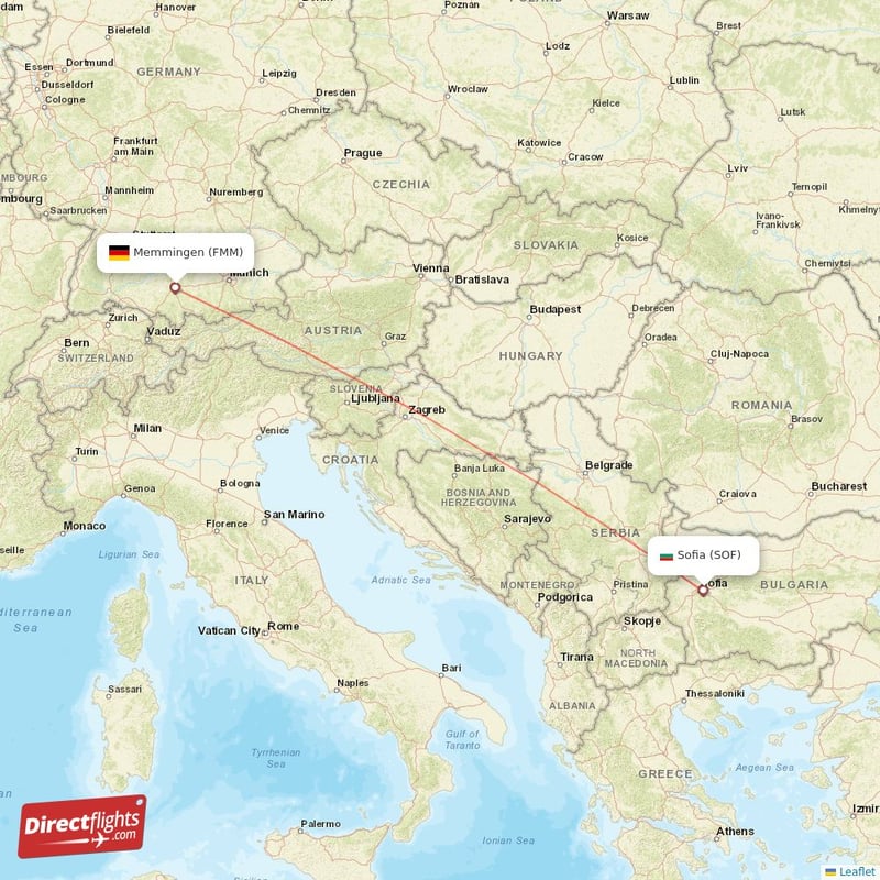 FMM - SOF route map