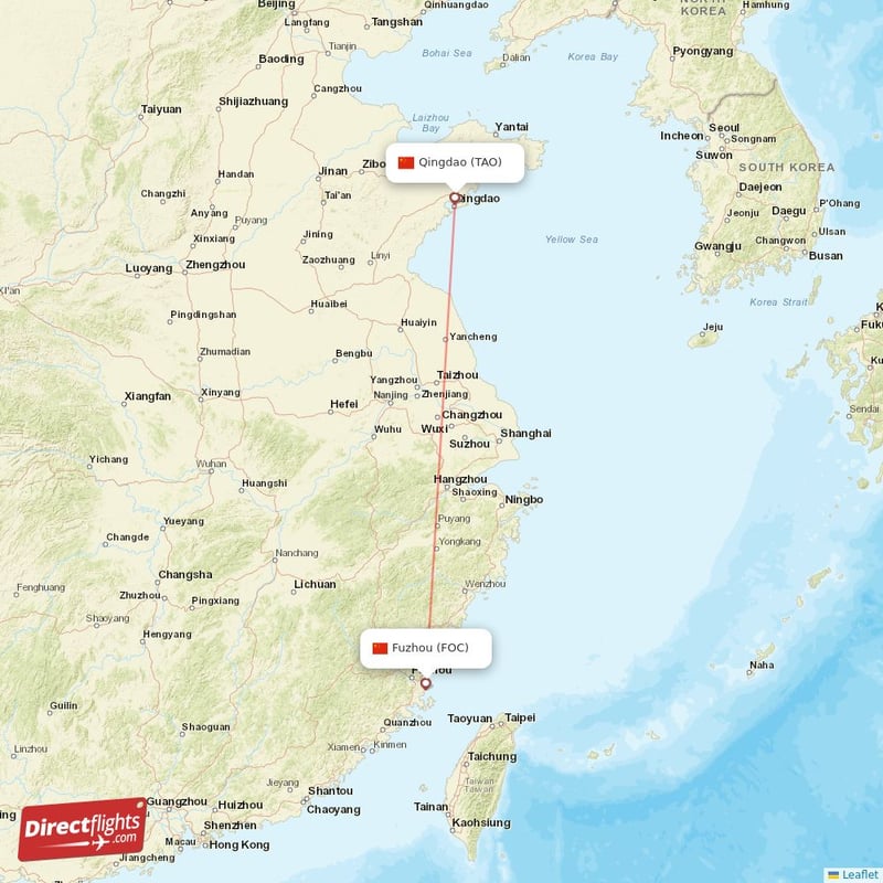 FOC - TAO route map