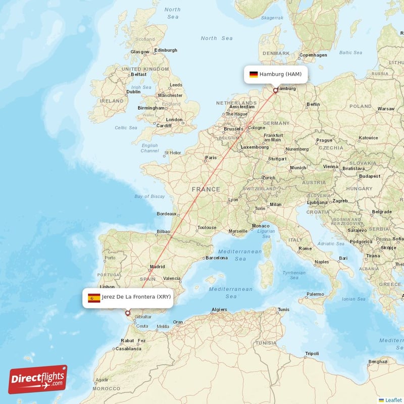 Flug Hamburg Jerez De La Frontera