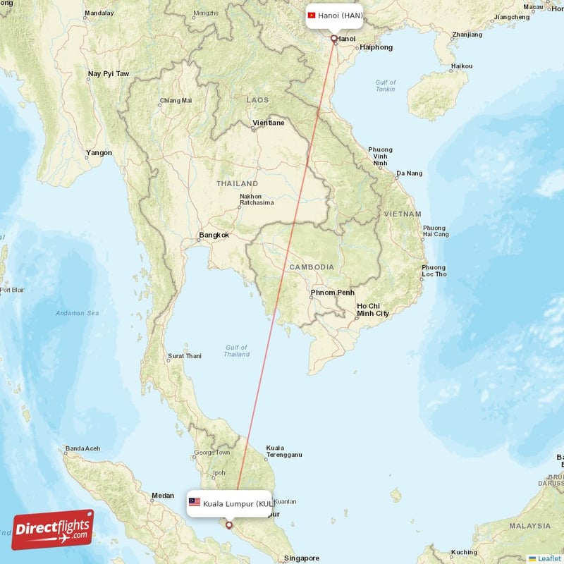 HAN - KUL route map