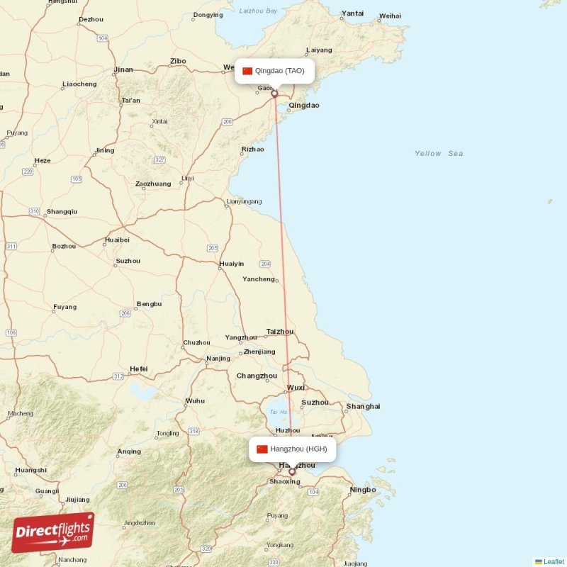 HGH - TAO route map