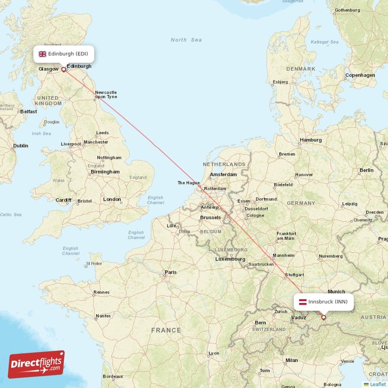 INN - EDI route map