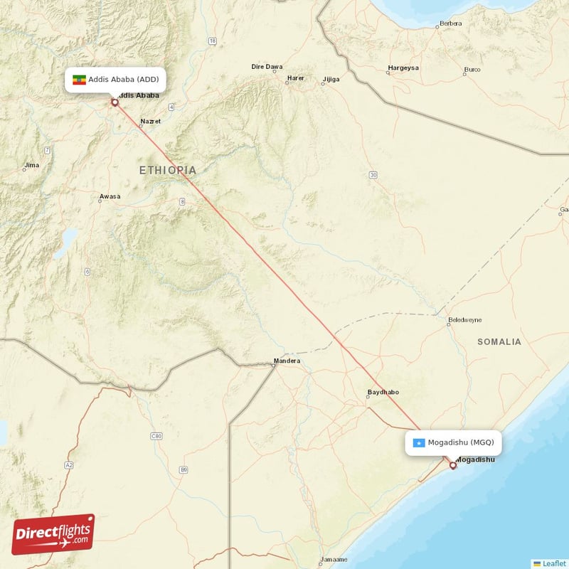 MGQ - ADD route map