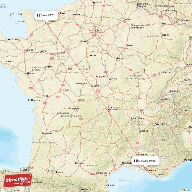 MRS - CFR route map