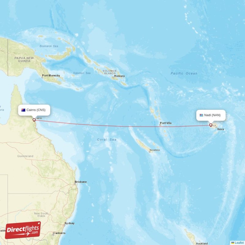 NAN - CNS route map